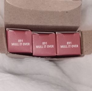 Mac cosmetics powder kiss velvet blur slim stick lipstick new 3 pack